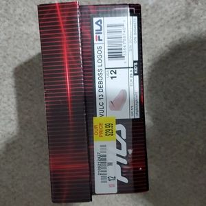 Girls Youth pink high top FILA size 12